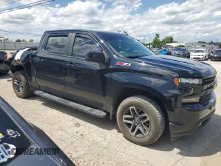 2021 Chevrolet Silverado 1500 RST with VIN 3GCUYEED8MG215050, listed as a Copart auction lot 58161824 with 86,409 mi miles and Salvage Title. Bid and sale history available at DreamBid. Image 4.