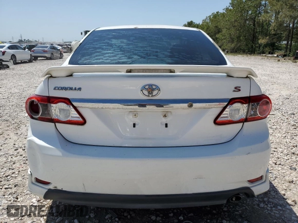 2013 Toyota Corolla L with VIN 5YFBU4EE4DP088779, listed as a Copart auction lot 52232935 with 187,163 mi miles and Salvage Title. Bid and sale history available at carsss.com. Image 6.