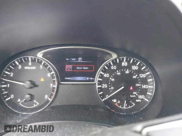 2016 Nissan Pathfinder Platinum with VIN 5N1AR2MMXGC658433, listed as a IAAI auction lot 41685557 with 107,695 mi miles and . Bid and sale history available at DreamBid. Image 7.