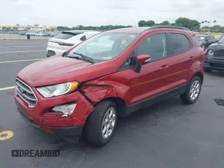 2021 Ford EcoSport SE z VIN MAJ3S2GE5MC440942, wystawiony jako IAAI lot #42407591 z przebiegiem 21 945 mil mil oraz . Historia ofert i sprzedaży dostępna na DreamBid. Obrazek 6.