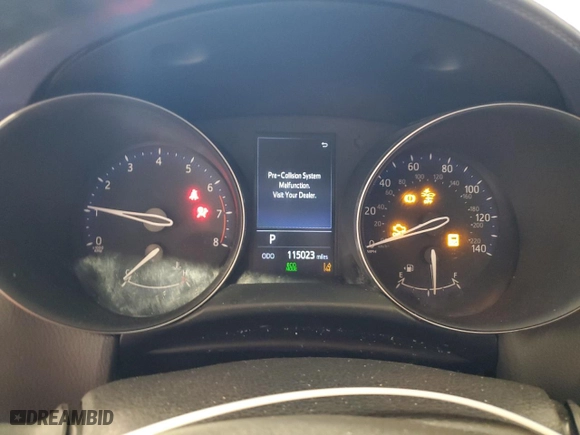 2021 Toyota C-HR LE with VIN NMTKHMBX5MR123006, listed as a Copart auction lot 50049265 with 115,023 mi miles and Salvage Title. Bid and sale history available at carsss.com. Image 9.