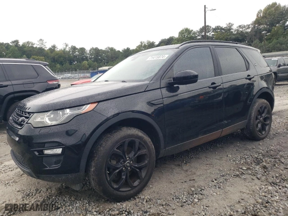2016 Land Rover Discovery Sport HSE with VIN SALCR2BG9GH554182, listed as a Copart auction lot 71415874 with 152,575 mi miles and Clean Title. Bid and sale history available at carsss.com. Image 1.