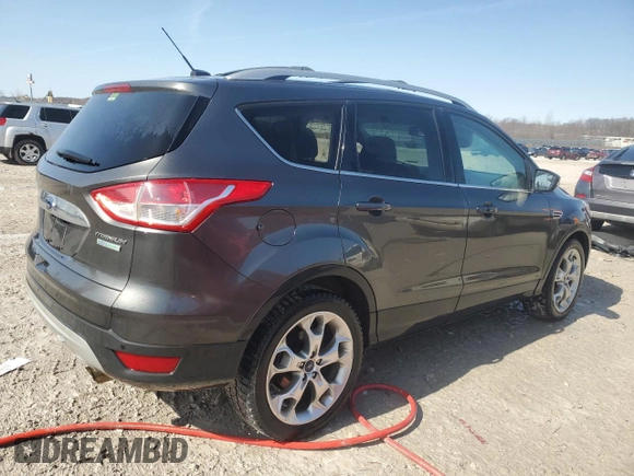 2016 Ford Escape Titanium with VIN 1FMCU0JX2GUA20567, listed as a Copart auction lot 48395825 with 209,786 mi miles and Clean Title. Bid and sale history available at carsss.com. Image 3.