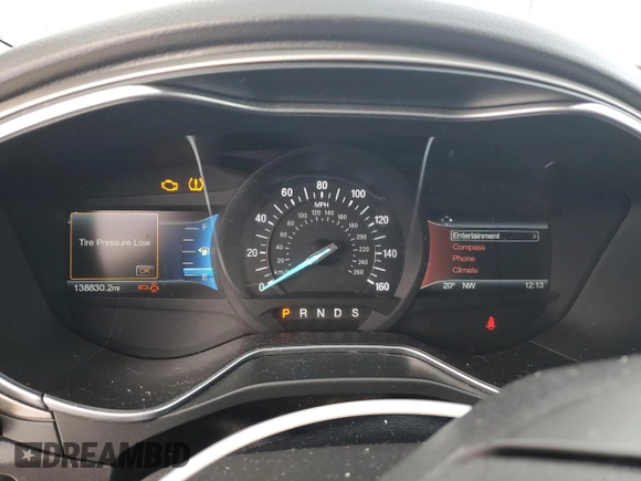 2016 Ford Fusion SE with VIN 3FA6P0T93GR223780, listed as a Copart auction lot 42335045 with 138,830 mi miles and Clean Title. Bid and sale history available at carsss.com. Image 9.