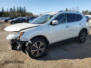 2019 Nissan Rogue SL with VIN 5N1AT2MV2KC742474, listed as a Copart auction lot 51065215 with 161,975 mi miles and Salvage Title. Bid and sale history available at carsss.com. Image 1.