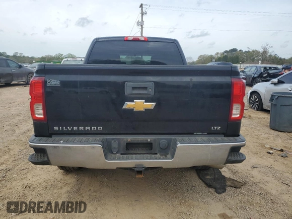 2017 Chevrolet Silverado 1500 LTZ with VIN 3GCPCSECXHG315030, listed as a Copart auction lot 50766385 with 127,349 mi miles and Salvage Title. Bid and sale history available at DreamBid. Image 6.