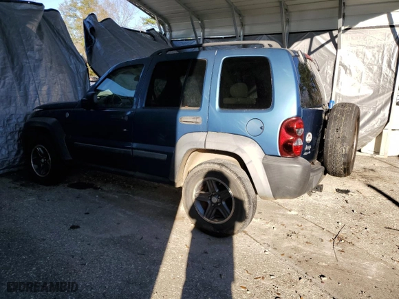 2006 Jeep Liberty Sport with VIN 1J4GL48K66W279599, listed as a Copart auction lot 43568554 with 0 mi miles and Clean Title. Bid and sale history available at carsss.com. Image 2.