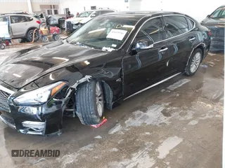 2015 Infiniti Q70 with VIN JN1BY1PR2FM830317, listed as a IAAI auction lot 41619546 with 85,964 mi miles and . Bid and sale history available at DreamBid. Image 6.
