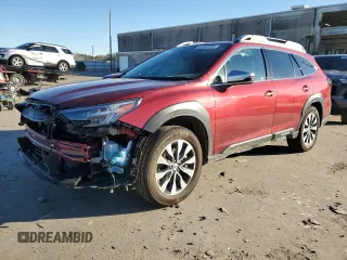 2025 Subaru Outback Touring XT with VIN 4S4BTGPD4S3119829, listed as a Copart auction lot 45090505 with 8,549 mi miles and Salvage Title. Bid and sale history available at carsss.com. Image 1.