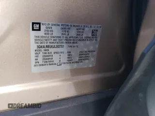 2018 GMC Terrain SLT Diesel with VIN 3GKALREU6JL282701, listed as a Copart auction lot 75844504 with 124,430 mi miles and Salvage Title. Bid and sale history available at DreamBid. Image 13.