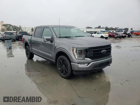2023 Ford F-150 XL with VIN 1FTFW1E58PFC45266, listed as a Copart auction lot 46673095 with 9,422 mi miles and Salvage Title. Bid and sale history available at carsss.com. Image 13.