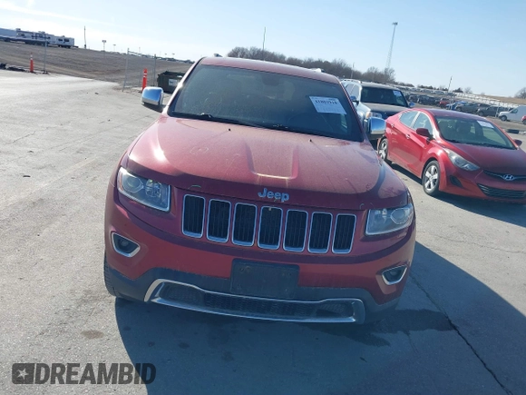 2015 Jeep Grand Cherokee Limited with VIN 1C4RJFBG5FC836296, listed as a IAAI auction lot 41803918 with 173,828 mi miles. Bid and sale history available at carsss.com. Image 12.