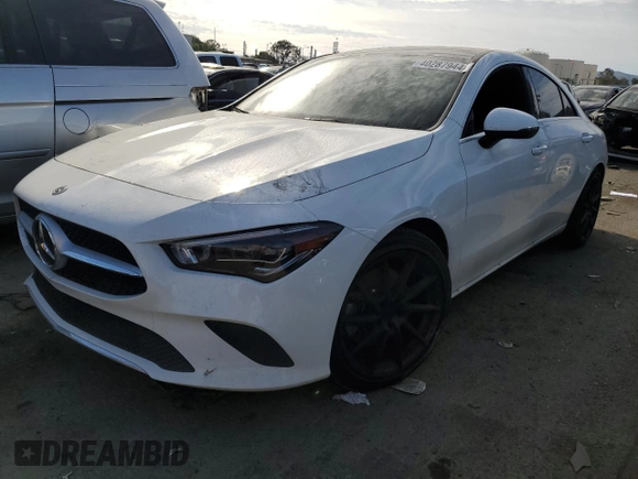 2020 Mercedes-Benz CLA 250 with VIN WDD5J4GB0LN064067, listed as a Copart auction lot 40287944 with Not Provided miles and . Bid and sale history available at DreamBid. Image 1.