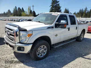 2016 Ford Super Duty F-250 SRW Lariat with VIN 1FT7W2BT1GEB42452, listed as a Copart auction lot 53689435 with 144,891 mi miles and Salvage Title. Bid and sale history available at carsss.com. Image 1.
