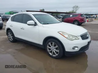 2011 Infiniti EX Journey with VIN JN1AJ0HP0BM800797, listed as a IAAI auction lot 41955472 with 150,923 mi miles. Bid and sale history available at carsss.com. Image 1.