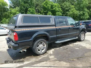 2008 Ford F-250 XL with VIN 1FTSW21R88ED30385, listed as a Copart auction lot 60608995 with 134,048 mi miles and Salvage title. Bid and sale history available at DreamBid. Image 3.