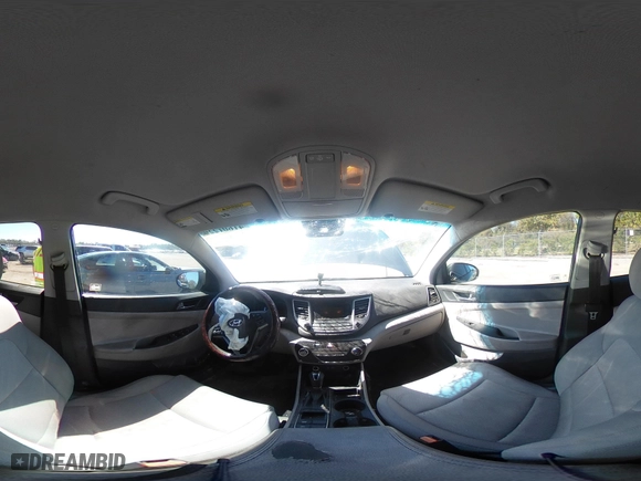 2017 Hyundai Tucson SE Plus with VIN KM8J33A45HU452928, listed as a IAAI auction lot 41601229 with 114,949 mi miles. Bid and sale history available at carsss.com. Image 18.