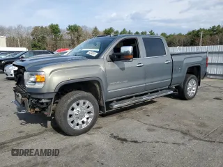 2017 GMC Sierra 2500HD Denali z VIN 1GT12UEY3HF181642, wystawiony jako Copart lot #54244095 z przebiegiem 165 568 mil mil oraz Szkoda całkowita • Salvage title. Historia ofert i sprzedaży dostępna na DreamBid. Obrazek 1.