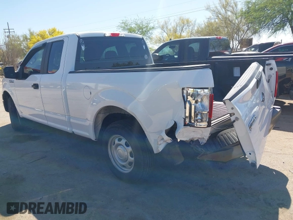 2016 Ford F-150 XL with VIN 1FTEX1C83GFD62436, listed as a IAAI auction lot 42096628 with 27,139 mi miles and . Bid and sale history available at carsss.com. Image 3.