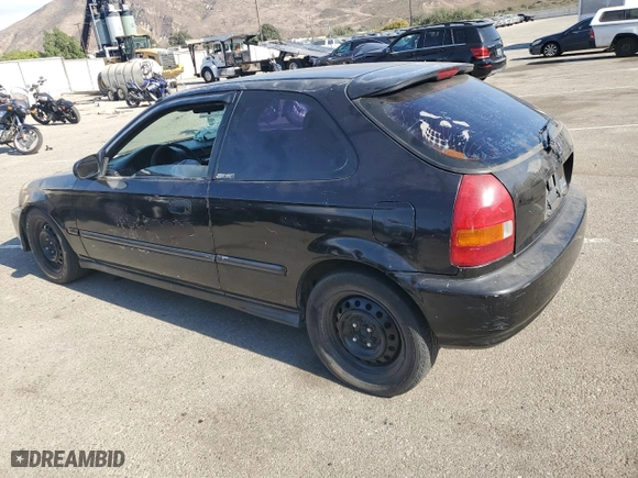 1999 Honda Civic DX with VIN 2HGEJ6447XH103779, listed as a Copart auction lot 78211544 with 276,382 mi miles and Salvage Title. Bid and sale history available at carsss.com. Image 2.