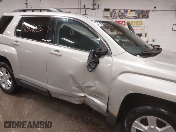2013 GMC Terrain SLE with VIN 2GKFLTEK7D6231203, listed as a IAAI auction lot 41801036 with 118,181 mi miles. Bid and sale history available at carsss.com. Image 6.