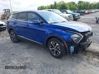 2023 Kia Sportage EX z VIN 5XYK33AF4PG129819, wystawiony jako IAAI lot #42144536 z przebiegiem 10 000 mil mil oraz . Historia ofert i sprzedaży dostępna na DreamBid. Obrazek 1.