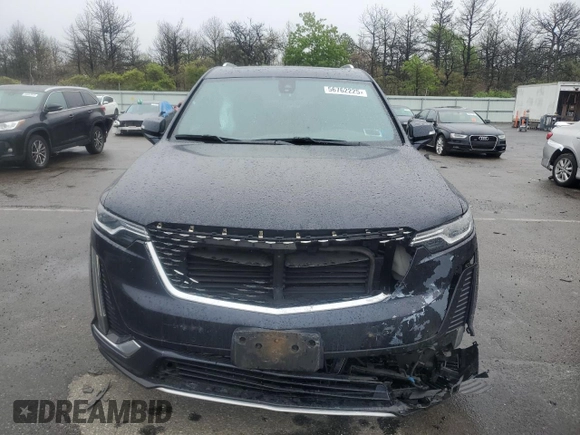 2021 Cadillac XT6 AWD Luxury with VIN 1GYKPBR4XMZ215970, listed as a Copart auction lot 56762225 with 47,800 mi miles and Salvage title. Bid and sale history available at DreamBid. Image 5.