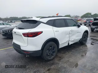 2023 Chevrolet Blazer LT with VIN 3GNKBCR48PS215159, listed as a IAAI auction lot 41397763 with 18,517 mi miles and . Bid and sale history available at DreamBid. Image 4.