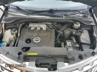 2005 Nissan Murano SL z VIN JN8AZ08T45W318883, wystawiony jako Copart lot #56180225 z przebiegiem 165 436 mil mil oraz Szkoda całkowita • Salvage title. Historia ofert i sprzedaży dostępna na DreamBid. Obrazek 12.
