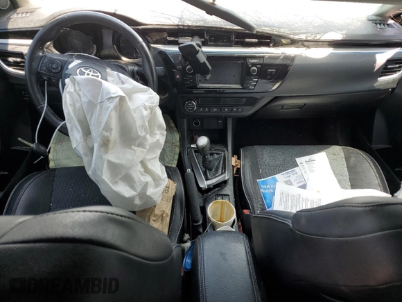 2016 Toyota Corolla L z VIN 2T1BURHE1GC584524, wystawiony jako Copart lot #59516345 z przebiegiem Nie podano mil oraz Szkoda całkowita • Salvage title. Historia ofert i sprzedaży dostępna na DreamBid. Obrazek 8.