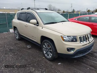 2017 Jeep Compass High Altitude with VIN 1C4NJCEB9HD166388, listed as a IAAI auction lot 41562178 with 111,218 mi miles. Bid and sale history available at carsss.com. Image 1.
