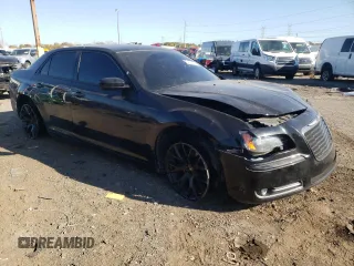 2014 Chrysler 300 with VIN 2C3CCABG5EH309524, listed as a Copart auction lot 76442434 with 143,939 mi miles and Salvage Title. Bid and sale history available at carsss.com. Image 4.