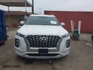 2021 Hyundai Palisade Limited with VIN KM8R54HE1MU294423, listed as a IAAI auction lot 41529375 with 75,477 mi miles. Bid and sale history available at carsss.com. Image 12.