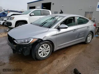 2017 Hyundai Elantra SE with VIN 5NPD74LF5HH078373, listed as a Copart auction lot 44608513 with 139,546 mi miles and Salvage Title. Bid and sale history available at carsss.com. Image 1.