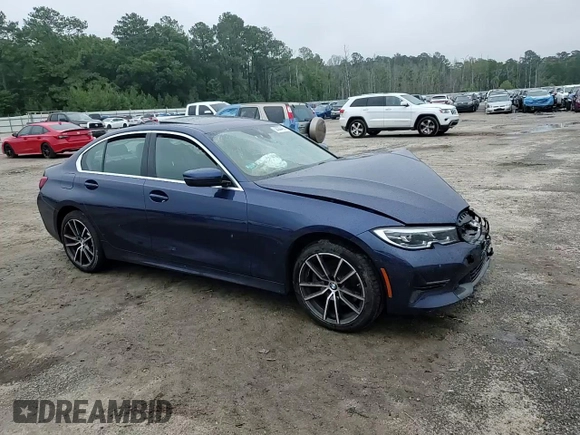 2020 BMW 3 Series 330i xDrive with VIN 3MW5R7J08L8B14922, listed as a Copart auction lot 58388405 with Not provided miles and Salvage title. Bid and sale history available at DreamBid. Image 13.