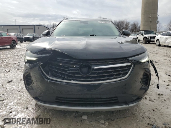 2021 Buick Envision Preferred with VIN LRBFZMR45MD082575, listed as a Copart auction lot 47466835 with 48,777 mi miles and Salvage Title. Bid and sale history available at carsss.com. Image 5.