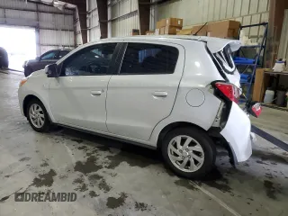 2022 Mitsubishi Mirage ES z VIN ML32AUHJ8NH002634, wystawiony jako Copart lot #56574815 z przebiegiem 15 036 mil mil oraz Nie do naprawy. Historia ofert i sprzedaży dostępna na DreamBid. Obrazek 2.