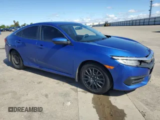 2017 Honda Civic LX with VIN 2HGFC2F5XHH537127, listed as a Copart auction lot 49743925 with 122,418 mi miles and Salvage Title. Bid and sale history available at DreamBid. Image 4.