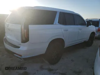 2022 Cadillac Escalade Luxury with VIN 1GYS4AKL8NR109314, listed as a Copart auction lot 77625024 with Not provided miles and Non repairable. Bid and sale history available at DreamBid. Image 3.