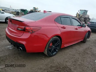 2018 Acura TLX w/A-SPEC Pkg with VIN 19UUB3F62JA004914, listed as a Copart auction lot 86613114 with 0 mi miles and Salvage Title. Bid and sale history available at carsss.com. Image 3.