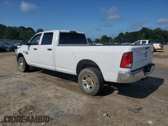 2013 Ram 2500 Tradesman z VIN 3C6TR5H27DG614929, wystawiony jako Copart lot #61425075 z przebiegiem 249 575 mil mil oraz Czysty tytuł • Clean title. Historia ofert i sprzedaży dostępna na DreamBid. Obrazek 2.