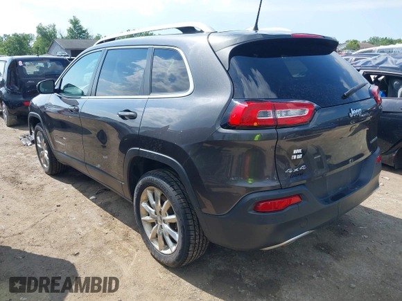 2017 Jeep Cherokee Limited z VIN 1C4PJMDB5HW608720, wystawiony jako IAAI lot #42615864 z przebiegiem 99 871 mil mil oraz . Historia ofert i sprzedaży dostępna na DreamBid. Obrazek 3.