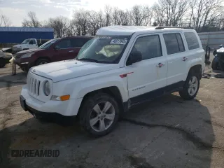 2014 Jeep Patriot Latitude with VIN 1C4NJRFB4ED892754, listed as a Copart auction lot 46517945 with 161,042 mi miles and Salvage title. Bid and sale history available at DreamBid. Image 1.