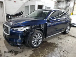 2019 Infiniti QX50 Essential with VIN 3PCAJ5M36KF139573, listed as a Copart auction lot 88066485 with 64,446 mi miles and Salvage Title. Bid and sale history available at DreamBid. Image 1.