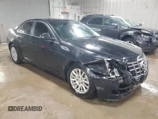 2012 Cadillac CTS Luxury with VIN 1G6DH5E56C0116662, listed as a Copart auction lot 51518335 with 162,531 mi miles and Salvage Title. Bid and sale history available at DreamBid. Image 4.