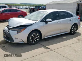 2020 Toyota Corolla LE with VIN JTDEPRAEXLJ049821, listed as a Copart auction lot 51056745 with 56,001 mi miles and Salvage Title. Bid and sale history available at carsss.com. Image 1.
