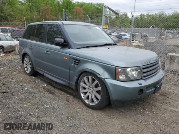 2006 Land Rover Range Rover Sport HSE with VIN SALSF25466A931791, listed as a Copart auction lot 53651055 with 180,667 mi miles and Salvage Title. Bid and sale history available at DreamBid. Image 4.