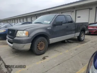 2004 Ford F-150 STX with VIN 1FTRX12WX4NA64601, listed as a Copart auction lot 45126685 with 244,006 mi miles and Salvage Title. Bid and sale history available at carsss.com. Image 1.