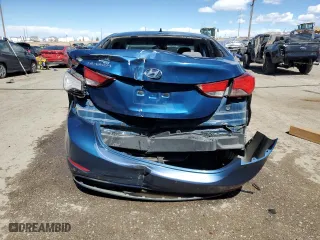 2016 Hyundai Elantra SE with VIN KMHDH4AE9GU601398, listed as a Copart auction lot 49423875 with 60,984 mi miles and Salvage Title. Bid and sale history available at carsss.com. Image 6.