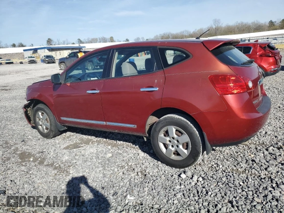 2013 Nissan Rogue S with VIN JN8AS5MT5DW512375, listed as a Copart auction lot 50407465 with 178,141 mi miles and Salvage Title. Bid and sale history available at carsss.com. Image 2.